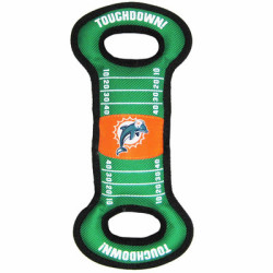 Miami Dolphins Field Tug Toy | PrestigeProductsEast.com
