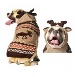 Moosey Hoodie Dog Sweater | PrestigeProductsEast.com