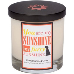 My Furry Sunshine Candle With Lid | PrestigeProductsEast.com