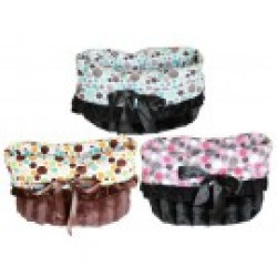 Party Dots Reversible Snuggle Bugs Pet Bed | PrestigeProductsEast.com