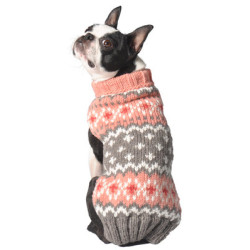 Peach Fairisle Dog Sweater | PrestigeProductsEast.com