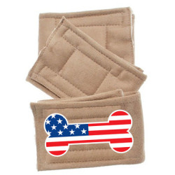 Peter Pads Pet Diapers - USA Bone Flag 3 Pack | PrestigeProductsEast.com