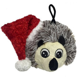 Christmas EZ Squeaker Ball - Squeaky Hedgehog | PrestigeProductsEast.com