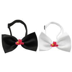 Pink Cowboy Chipper Pet Bow Tie | PrestigeProductsEast.com