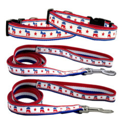 Political Nylon Collars and Leads | PrestigeProductsEast.com