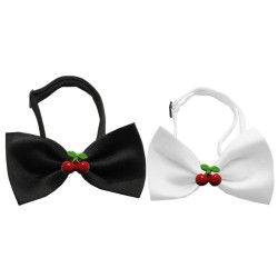 Red Cherry Chipper Pet Bow Tie | PrestigeProductsEast.com