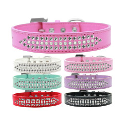 Ritz Pearl and Clear Crystal Dog Collar | PrestigeProductsEast.com