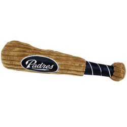 San Diego Padres Nylon Baseball Bat Pet Toy  | PrestigeProductsEast.com