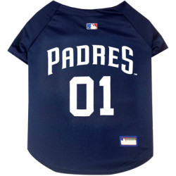 San Diego Padres Baseball MLB Pet Jersey | PrestigeProductsEast.com