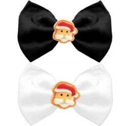 Santa Face Chipper Pet Bow Tie | PrestigeProductsEast.com