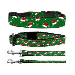 Santa Hats Nylon Ribbon Collars | PrestigeProductsEast.com