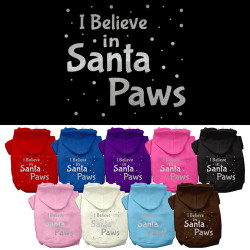 Santa Paws Screen Print Pet Hoodies | PrestigeProductsEast.com