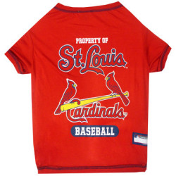 St. Louis Cardinals Baseball Pet Shirt | PrestigeProductsEast.com