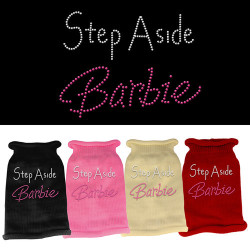 Step Aside Barbie Rhinestone Knit Pet Sweater | PrestigeProductsEast.com