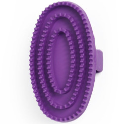 SureGrip Oval Rubber Curry Brush w/ Strap | PrestigeProductsEast.com
