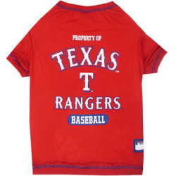 Texas Rangers Baseball Pet Shirt | PrestigeProductsEast.com