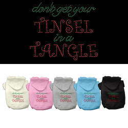 Tinsel in a Tangle Rhinestone Hoodies | PrestigeProductsEast.com