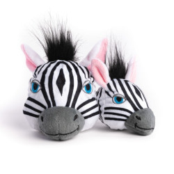 fabdog Zebra faball Squeaky Dog Toy | PrestigeProductsEast.com