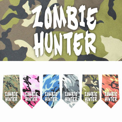 Zombie Hunter Screen Print Bandana | PrestigeProductsEast.com