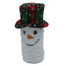 8" Christmas Squeaky Snowman Bottle | PrestigeProductsEast.com