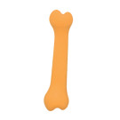 Rubb 'N' Roll 6" Bone - Orange | Organic Dog Toys | PrestigeProductsEast.com