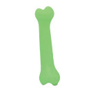Rubb 'N' Roll 6" Bone - Green | Organic Dog Toys | PrestigeProductsEast.com