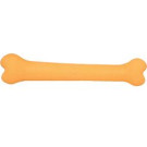Rubb 'N' Roll 8" Bone - Orange | Organic Dog Toys | PrestigeProductsEast.com