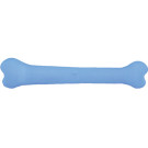 Rubb 'N' Roll 8" Bone - Blue | Organic Dog Toys | PrestigeProductsEast.com