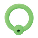 Rubb 'N' Roll 4.5" Ring w/ Treat Holder - Green (3 Pack)