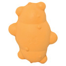 Rubb 'N' Roll 4" Chew Buddy Rubber Toy - Orange | Organic Dog Toys | PrestigeProductsEast.com