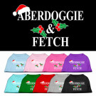 Aberdoggie Christmas Screen Print Pet Shirt | PrestigeProductsEast.com