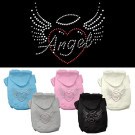 Angel Heart Rhinestone Hoodies | PrestigeProductsEast.com