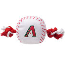 Arizona Diamondbacks Nylon Baseball Rope Pet Toy  | PrestigeProductsEast.com