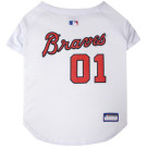 Atlanta Braves Baseball MLB Pet Jersey | PrestigeProductsEast.com