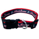 Atlanta Braves Dog Collar and Leash | PrestigeProductsEast.com