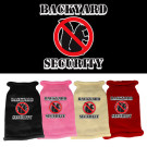 Back Yard Security Screen Print Knit Pet Sweater | PrestigeProductsEast.com