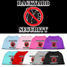 Backyard Security Screen Print Shirts | PrestigeProductsEast.com