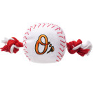 Baltimore Orioles Nylon Baseball Rope Pet Toy  | PrestigeProductsEast.com