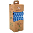 Biodegradable Poop Bags - Blue Stripe | PrestigeProductsEast.com