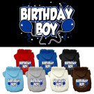 Birthday Boy Screen Print Pet Hoodies | PrestigeProductsEast.com