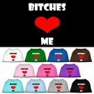 Bitches Love Me Screen Print Shirts | PrestigeProductsEast.com