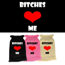 Bitches Love Me Screen Print Knit Pet Sweater | PrestigeProductsEast.com