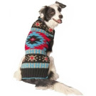 Black Southwest Shawl Collar Dog Sweater | PrestigeProductsEast.com