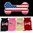 Bone Flag USA Screen Print Knit Pet Sweater | PrestigeProductsEast.com