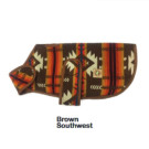 Brown Southwest Dog Blanket Coat | PrestigeProductsEast.com