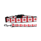 Canadian Flag in Swirls Nylon Ribbon Collars | PrestigeProductsEast.com