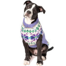 Lavender Flowers Dog Sweater | PrestigeProductsEast.com