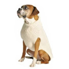 Natural Cable Knit Dog Sweater | PrestigeProductsEast.com