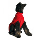 Chilly Dog Red Cable Knit Sweater | PrestigeProductsEast.com