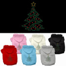Christmas Tree Rhinestone Hoodie | PrestigeProductsEast.com